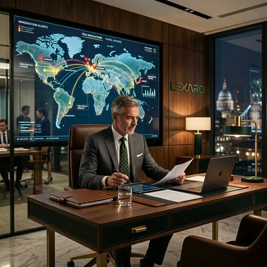 Lexaro Global Mobility insights keeping clients informed on international pathways